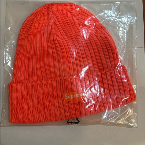 Supreme Overdyed Beanie Orange SS24 - Picture 4 of 5